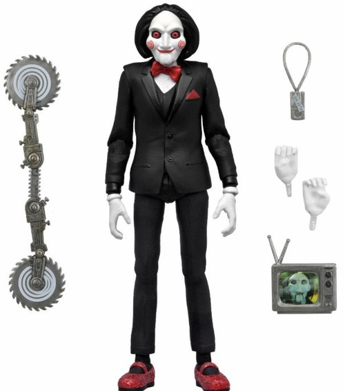 NECA Saw Fortnitemares Billy the Puppet Action Figure With Game Code! (Pre-Order ships October)、ToyWiz、kayou