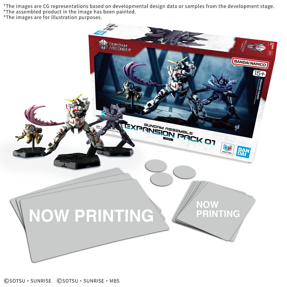 Gundam Assemble: Expansion Pack 01 (EX01) *Expected Release Date of 10-30-2026*、Bandai、kayou