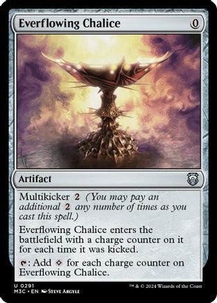 Everflowing Chalice (Ripple Foil) (M3C-291) - Modern Horizons 3 Commander Foil、Wizards of the Coast、kayou