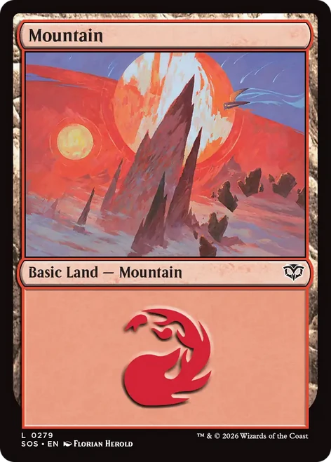 Mountain (#279) | Secrets of Strixhaven、Magic: The Gathering、kayou