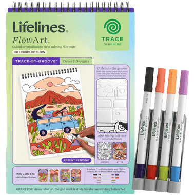 Lifelines FlowArt: Trace-by-Groove - Desert Dreams、Lifelines、kayou