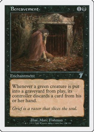 Bereavement (7ED-120) - 7th Edition Foil、Wizards of the Coast、kayou