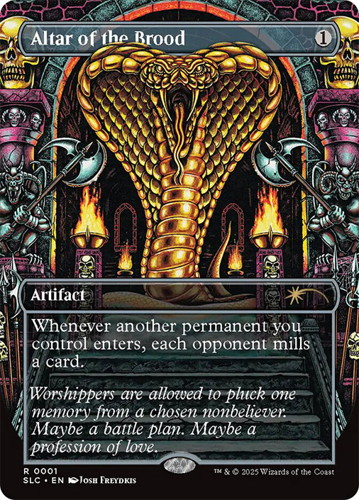 Altar of the Brood (SECRET_SLC_001-ENN)、Magic: The Gathering、kayou
