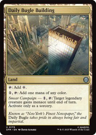 Daily Bugle Building、Magic: The Gathering、kayou