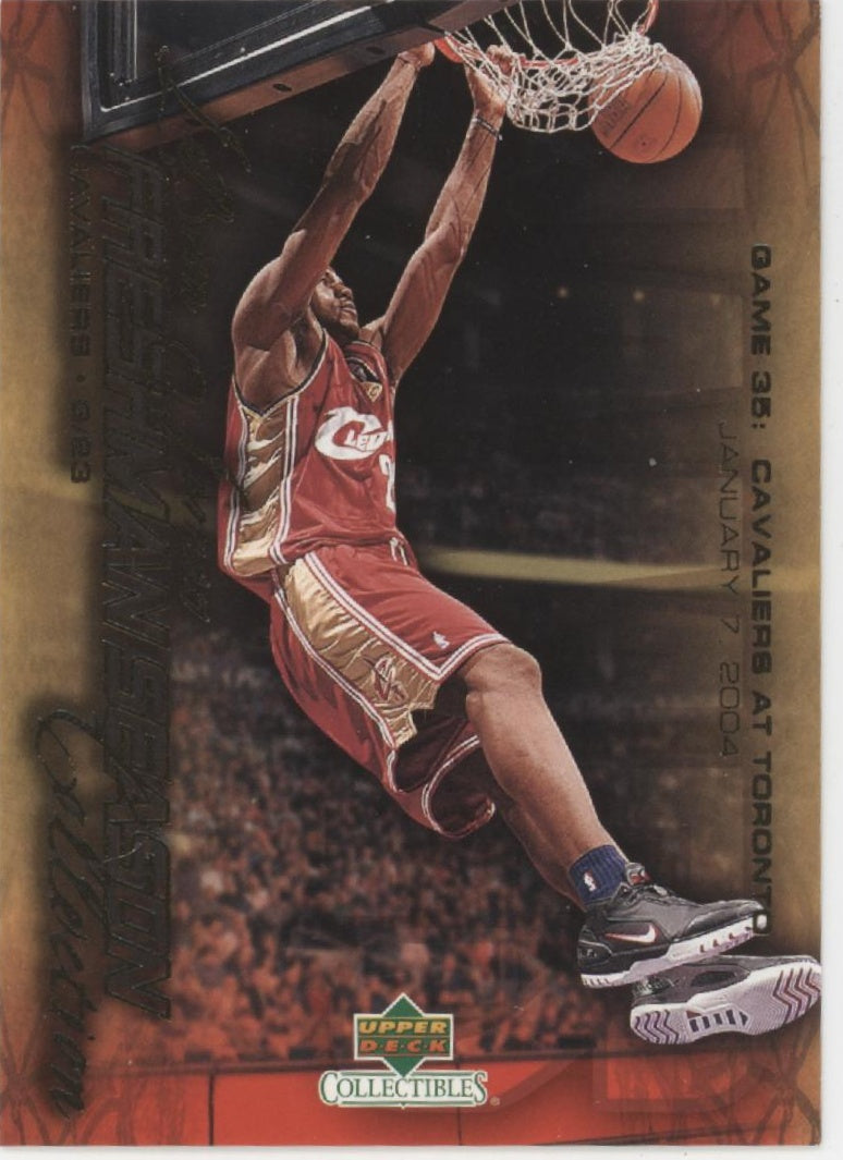 LeBron James 2004 Upper Deck Collectibles Freshman Season #37、Collector Store LLC、kayou