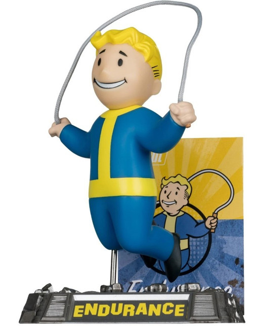 McFarlane Toys Fallout Movie Maniacs Vault Boy: Endurance 6-Inch Posed Figure、ToyWiz、kayou