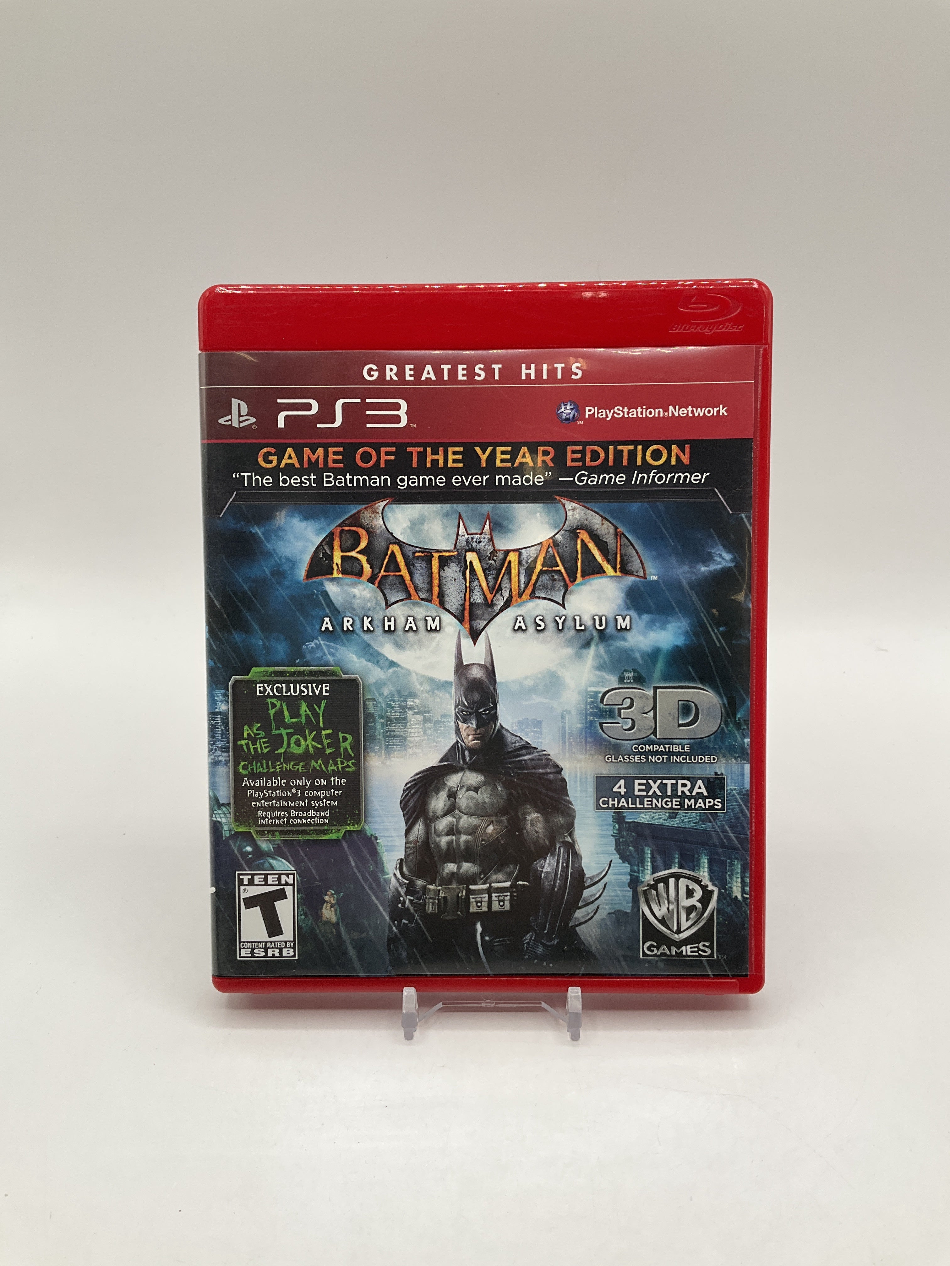 Batman: Arkham Asylum Game of the Year Greatest Hits Playstation 3 Used #2、Collector Store LLC - VG、kayou