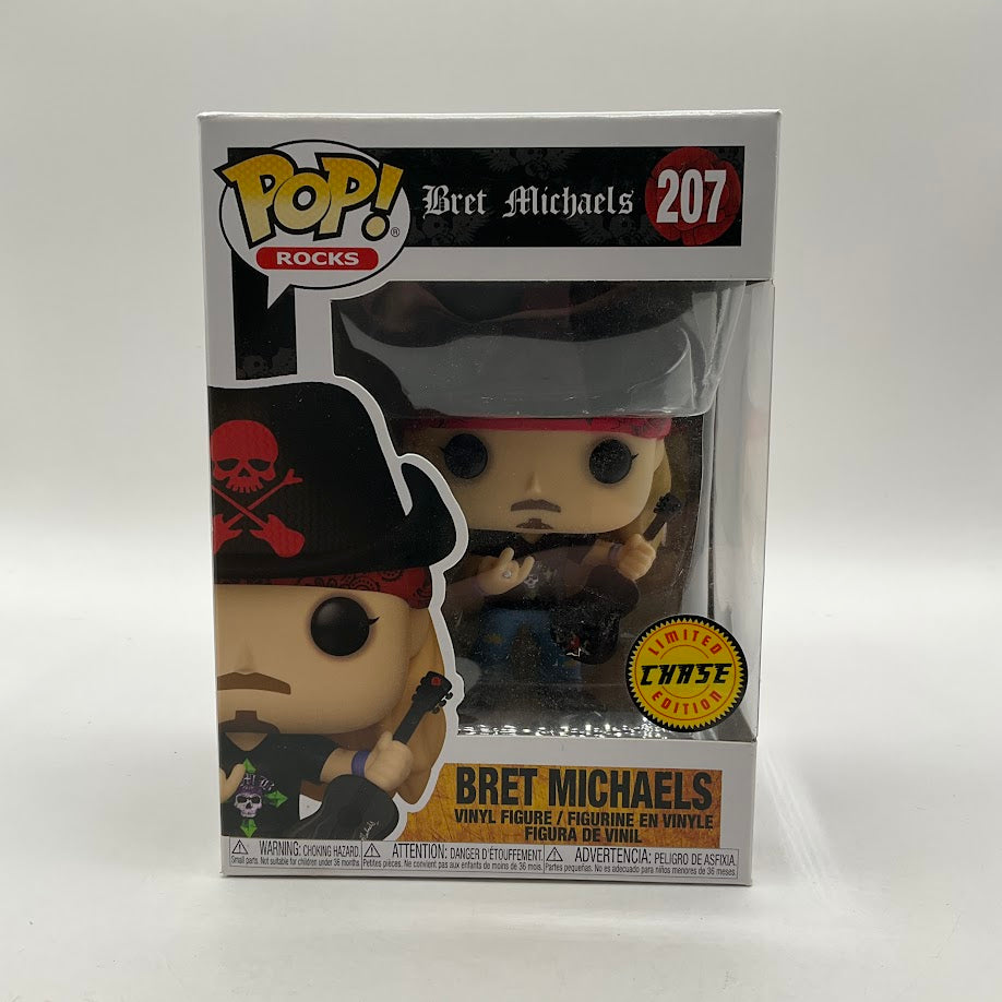 Bret Michaels Funko Pop! Rocks #207 Chase Limited Edition、Funko、kayou
