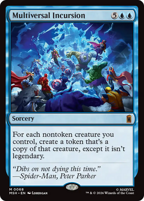 Multiversal Incursion (Foil) | Marvel Super Heroes、Magic: The Gathering、kayou