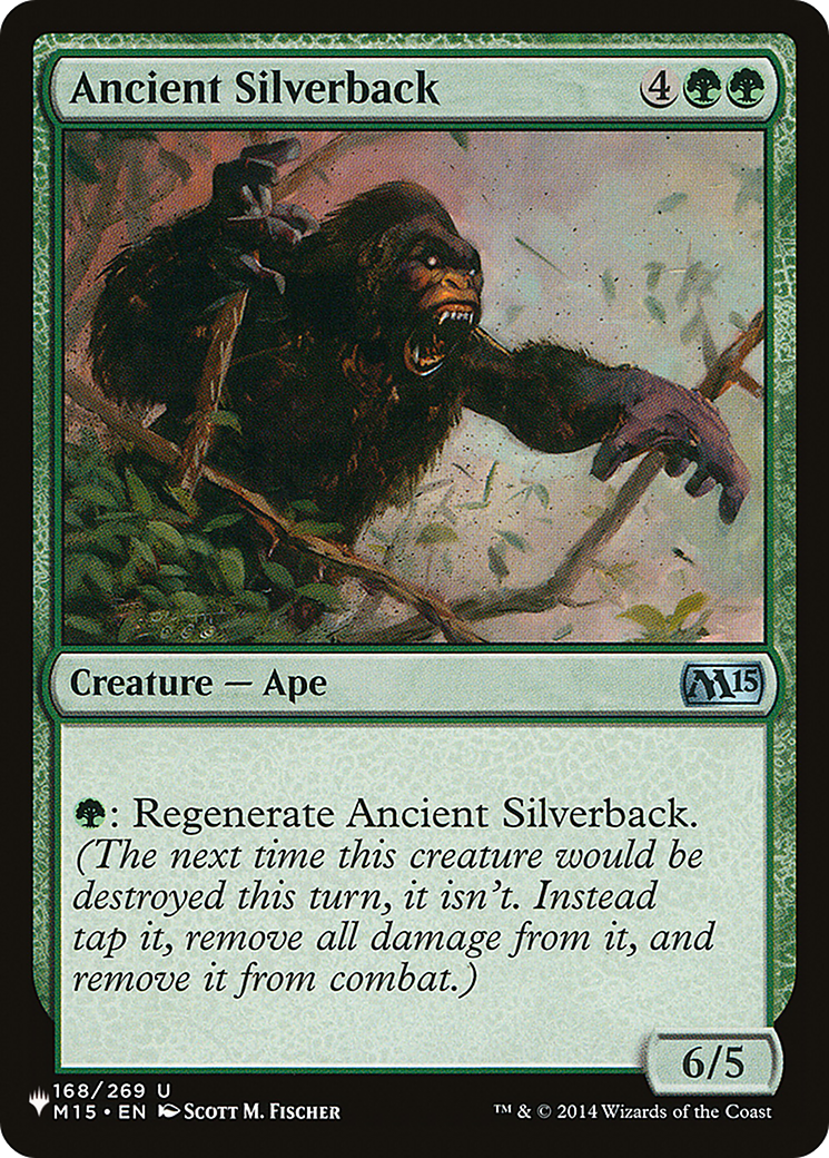 Ancient Silverback (LIST-168/269) - The List、Wizards of the Coast、kayou
