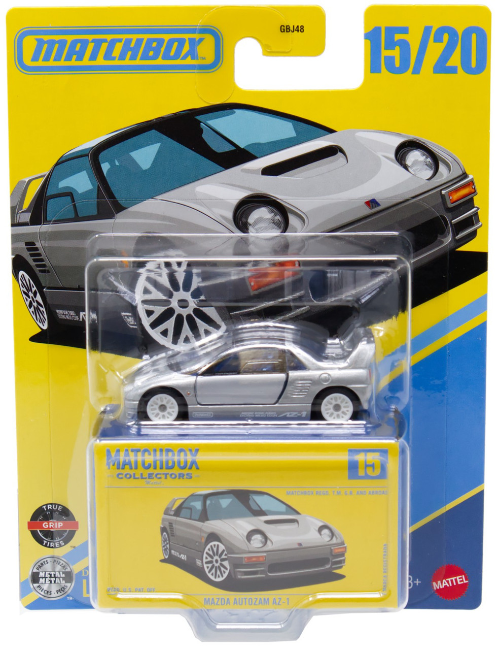 Matchbox Collectors Mazda Autozam AZ-1 Diecast Vehicle、ToyWiz、kayou