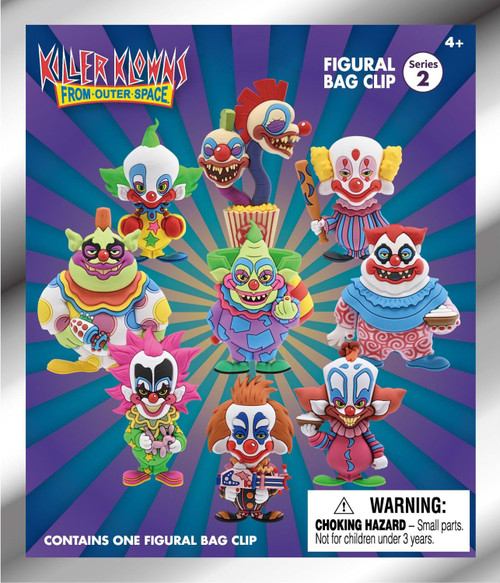 3D Figural Keyring Killer Klowns From Outer Space Series 2 Mystery Pack 1 RANDOM Figure (Pre-Order ships March)、ToyWiz、kayou