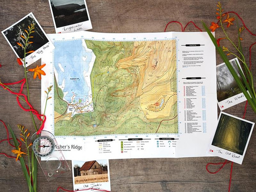 Asher's Ridge: Topographical Map、Montford Tales、kayou