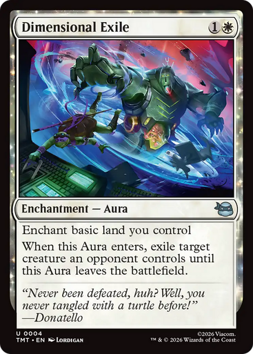 Dimensional Exile (Foil) | Teenage Mutant Ninja Turtles、Magic: The Gathering、kayou