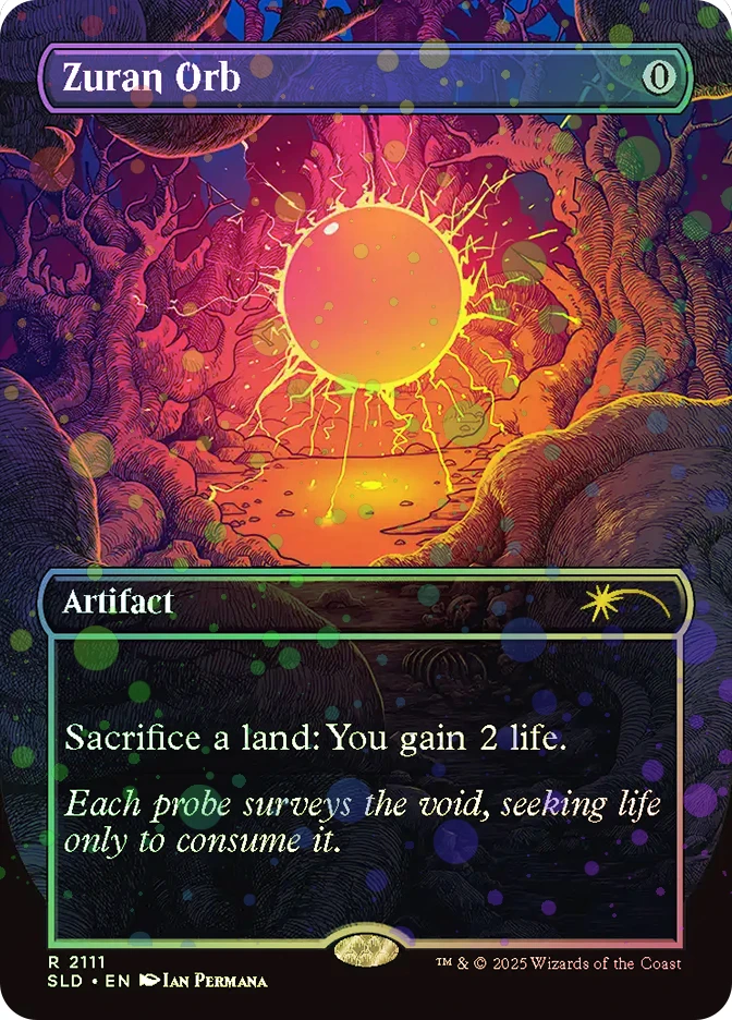 Zuran Orb (ECRET_SLD_2111-ENF)、Magic: The Gathering、kayou