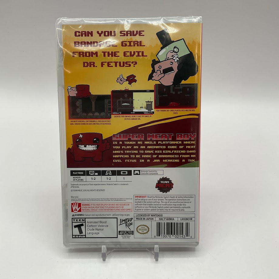 Super Meat Boy Nintendo Switch Sealed、Collector Store LLC - VG、kayou