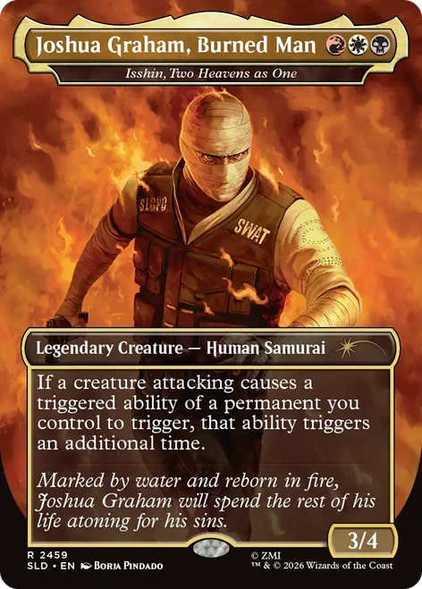 Isshin, Two Heavens as One Joshua Graham, Burned Man (Secret Lair - Fallout: Welcome to New Vegas) | Secret Lair Drops、Magic: The Gathering、kayou