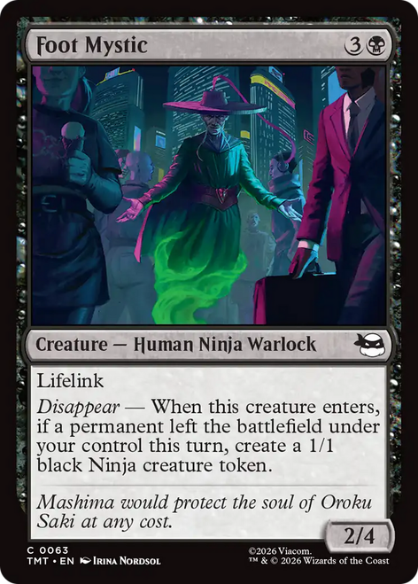 Foot Mystic (Foil) | Teenage Mutant Ninja Turtles、Magic: The Gathering、kayou
