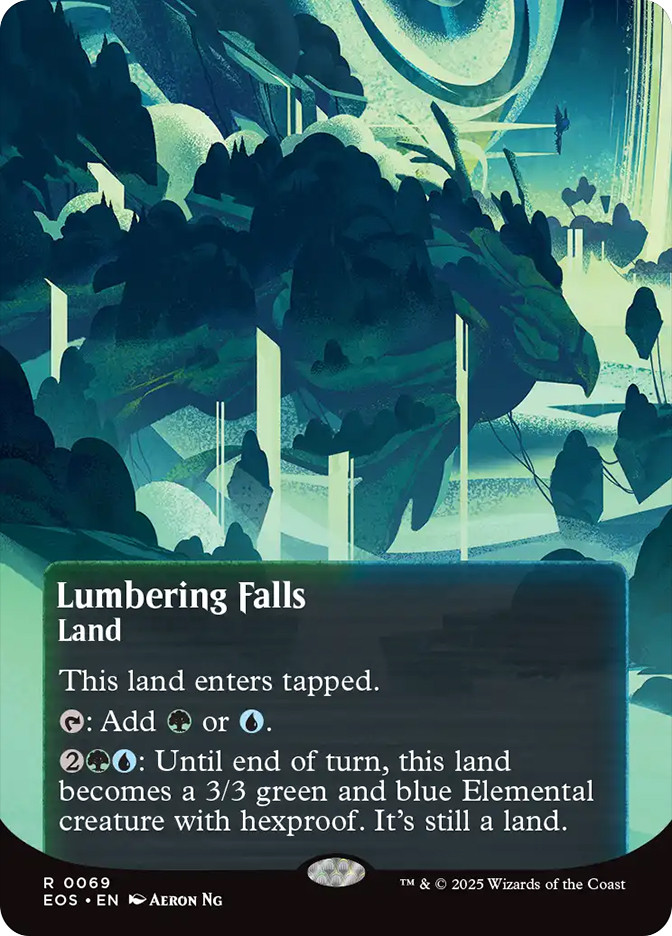 Lumbering Falls (EOS-069)、Magic: The Gathering、kayou