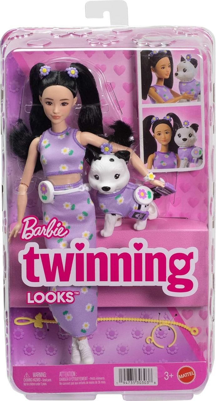 Twinning Looks Barbie Doll Purple Daisy、ToyWiz、kayou