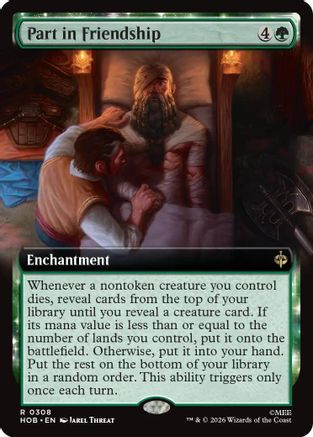 Part in Friendship (Extended Art) (HOB-308) - The Hobbit、Wizards of the Coast、kayou