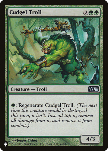 Cudgel Troll (LIST-174/249) - The List、Wizards of the Coast、kayou