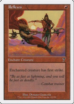Reflexes (7ED-213) - 7th Edition、Wizards of the Coast、kayou