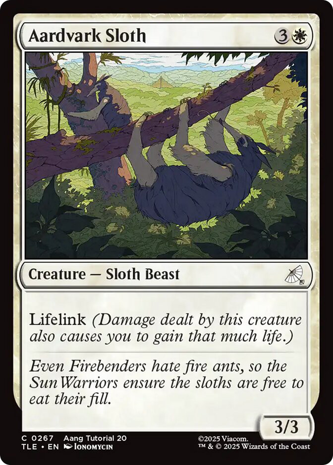 Aardvark Sloth、Magic: The Gathering、kayou