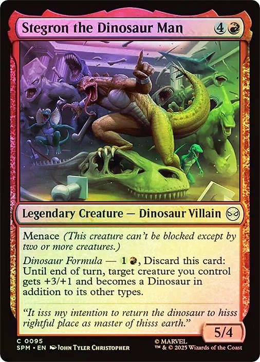 Stegron the Dinosaur Man、Magic: The Gathering、kayou