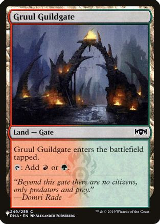 Gruul Guildgate (LIST-249/259) - The List Reprints、Wizards of the Coast、kayou