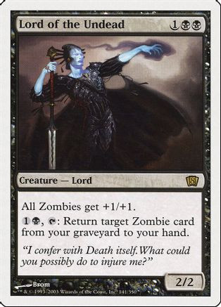Lord of the Undead (8ED-141) - 8th Edition、Wizards of the Coast、kayou