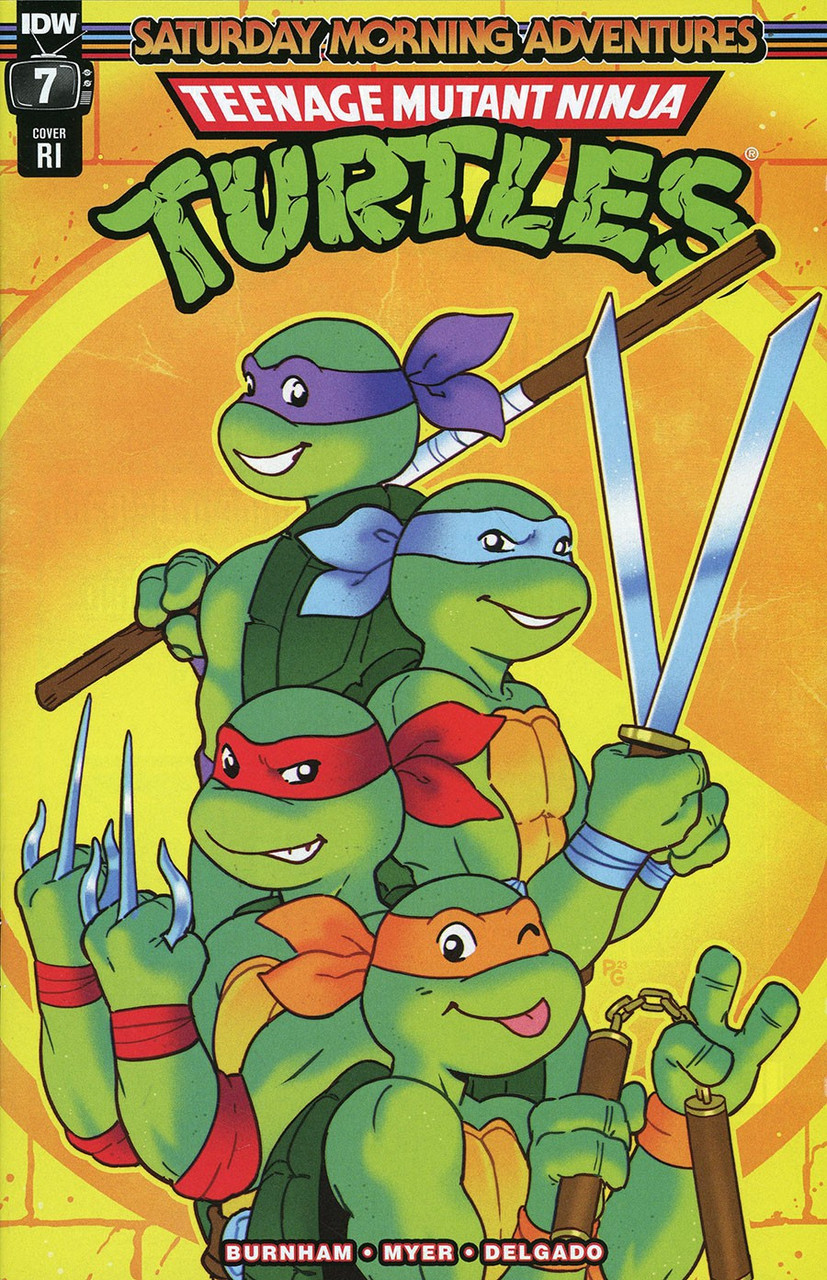 Teenage Mutant Ninja Turtles: Saturday Morning Adventures Continued #7D Comic Book、ToyWiz、kayou