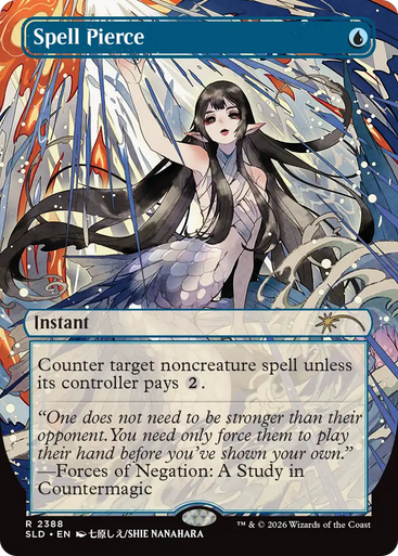 Spell Pierce (Foil) (Secret Lair - Return to the Mystical Archive) | Secret Lair Drops、Magic: The Gathering、kayou