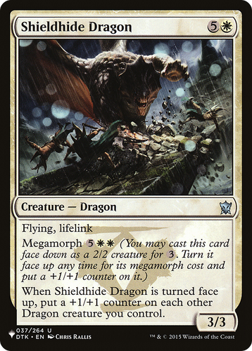 Shieldhide Dragon (LIST-037/264) - The List、Wizards of the Coast、kayou