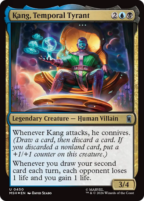 Kang, Temporal Tyrant (Surge Foil) | Marvel Super Heroes、Magic: The Gathering、kayou