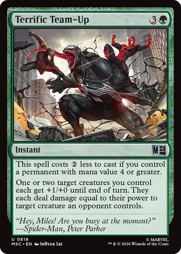 Terrific Team-Up (Foil) | Marvel Super Heroes Commander、Magic: The Gathering、kayou