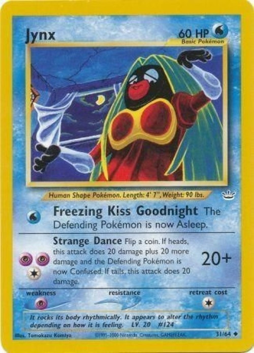 Pokemon Neo Revelation Uncommon Jynx #31 Lightly Played、ToyWiz、kayou