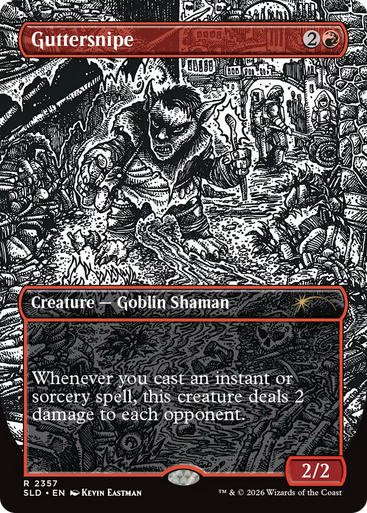 Guttersnipe (Foil) (Secret Lair - Featuring: Kevin Eastman Inks) | Secret Lair Drops、Magic: The Gathering、kayou