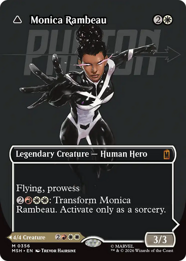 Monica Rambeau // Photon, Living Light (Logo Art) | Marvel Super Heroes、Magic: The Gathering、kayou