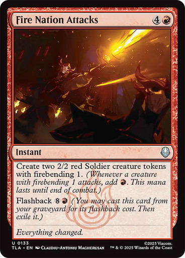 Fire Nation Attacks、Magic: The Gathering、kayou