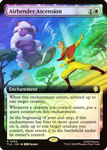 Airbender Ascension (TLA2-364)、Magic: The Gathering、kayou
