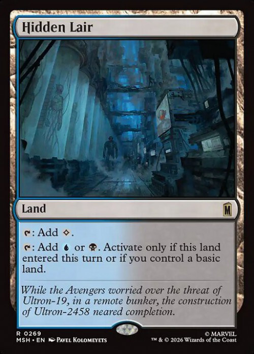 MtG Marvel Super Heroes Rare Hidden Lair #269、ToyWiz、kayou