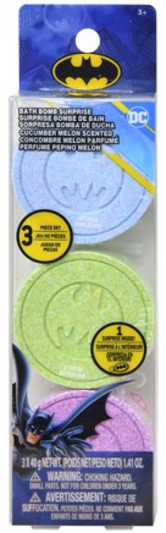 DC Batman Bath Bomb 3-Pack 1 Surprise Inside!、ToyWiz、kayou
