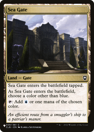 Sea Gate (LIST-359/361) - The List、Wizards of the Coast、kayou