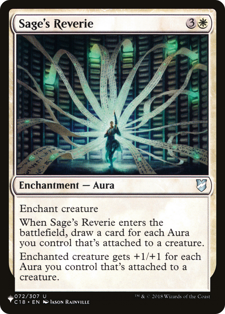Sage's Reverie (LIST-072/307) - The List、Wizards of the Coast、kayou