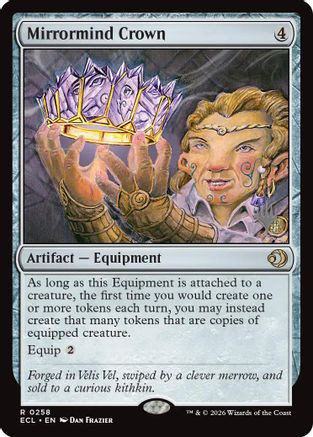 Mirrormind Crown (PPECL-258) - Promo Pack: Lorwyn Eclipsed Foil、Wizards of the Coast、kayou