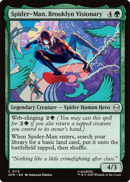 Spider-Man, Brooklyn Visionary、Magic: The Gathering、kayou