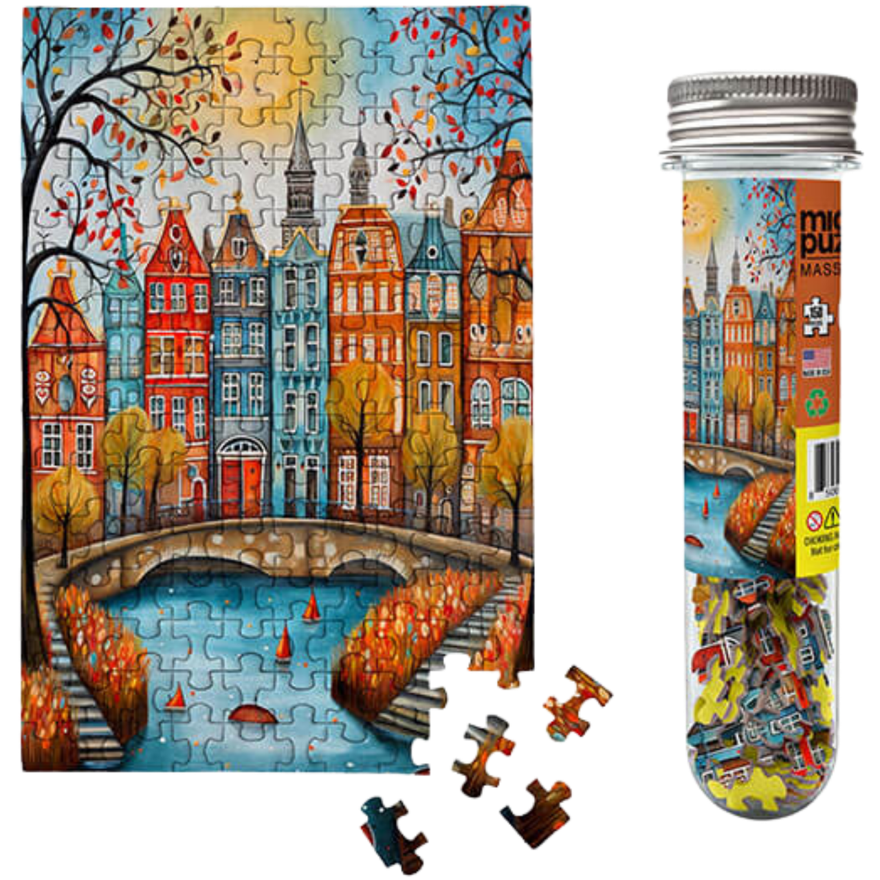 MicroPuzzles: Fall On the Canals (150pcs)、MicroPuzzles、kayou