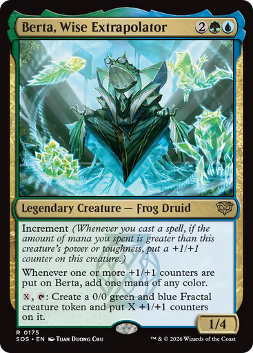 Berta, Wise Extrapolator (Foil) | Secrets of Strixhaven、Magic: The Gathering、kayou
