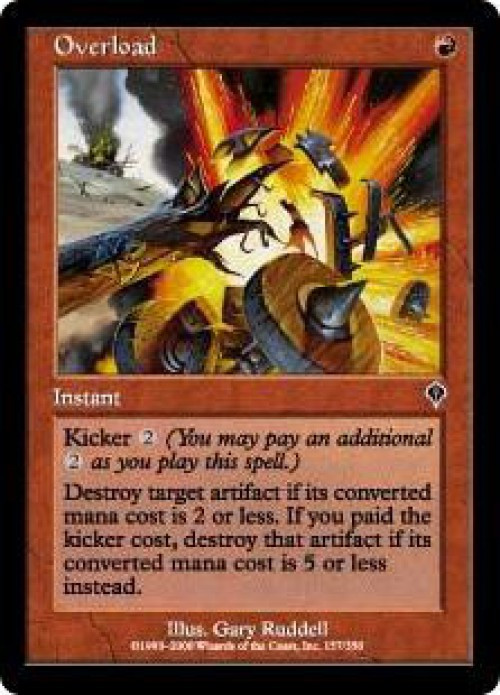 MtG Invasion Common Overload #157、ToyWiz、kayou